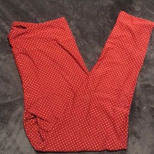 NWOT TC Tall & Curvy Lularoe Leggings Polka Dot
